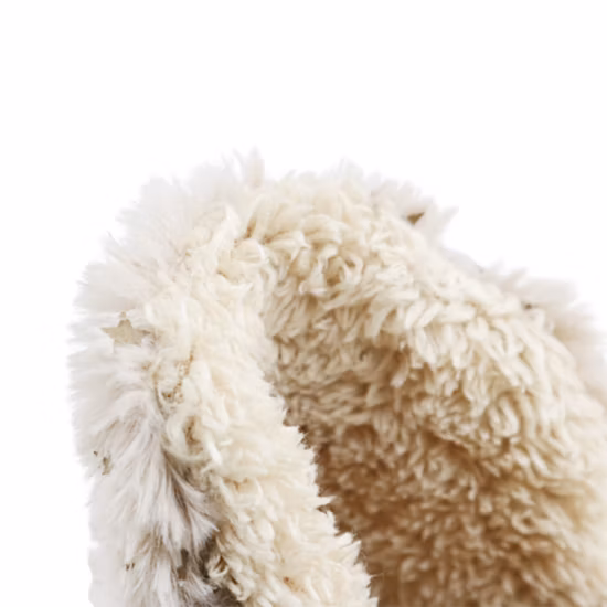 Botas femininas de inverno de pelúcia Lovely Star para casa quente